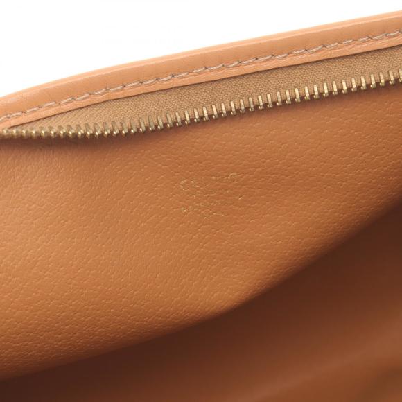 Celine Macadam Shoulder Bag Clutch Leather Brown - Picture 4 of 8